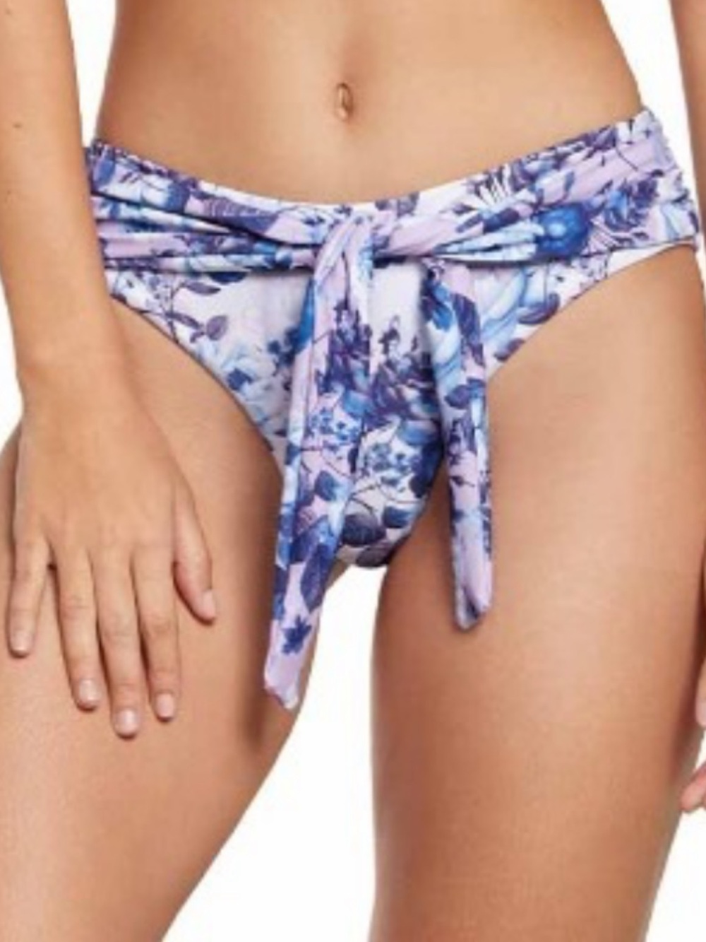 Phax Large Bottoms Bikini Fresh Roses Wrap Front Cheeky Bottom Classic NWT